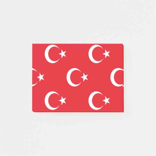 トルコの旗 ポストイット (正面)