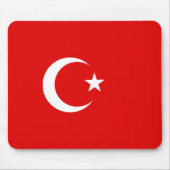 トルコの旗 マウスパッド (正面)