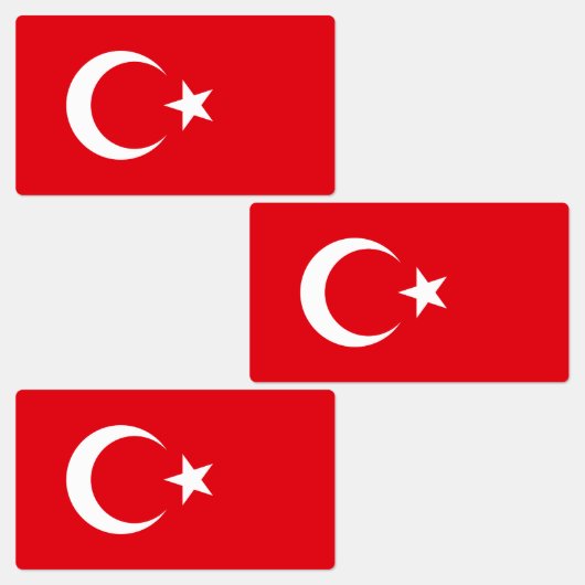 トルコの旗 ラベル (グループ)