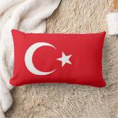 トルコの旗 ランバークッション (ブランケット)
