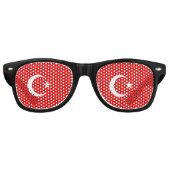 トルコの旗 レトロサングラス (正面)