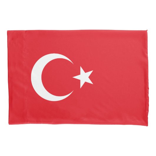トルコの旗 枕カバー (正面)