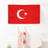 トルコの旗 横断幕 (インサイチュ)