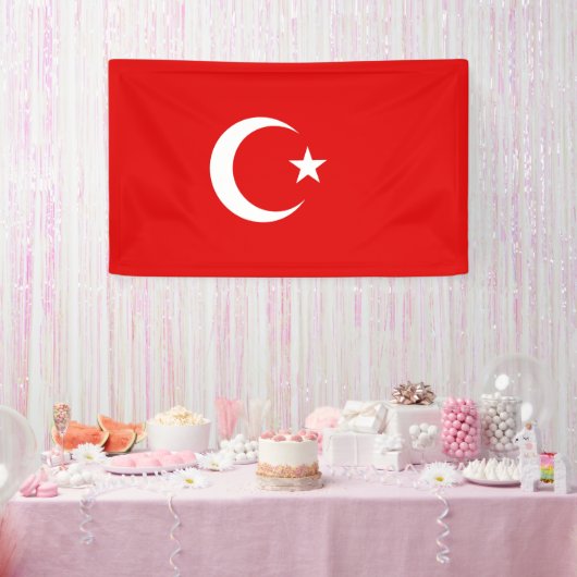 トルコの旗 横断幕 (パーティー)