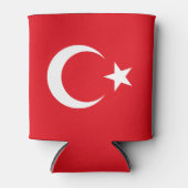 トルコの旗 缶クーラー (正面)