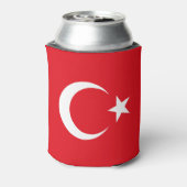 トルコの旗 缶クーラー (缶裏面)