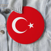 トルコの旗 缶バッジ (インサイチュ)