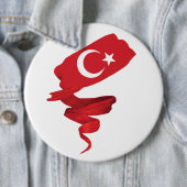 トルコの旗 缶バッジ (インサイチュ)