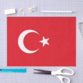 トルコの旗 薄葉紙 (クラフト)