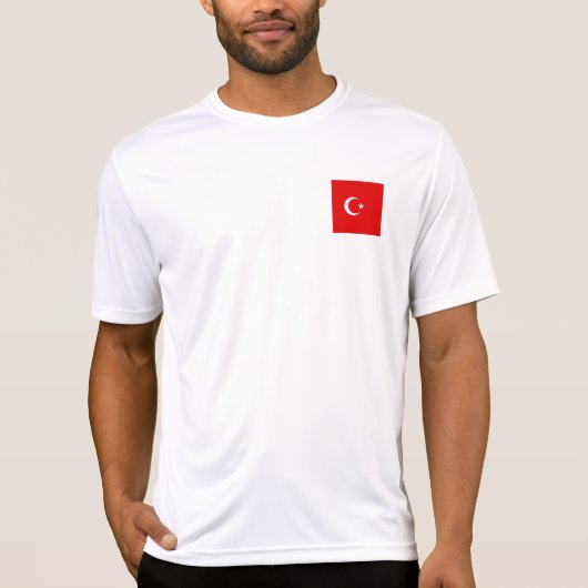トルコの旗 Tシャツ (正面)