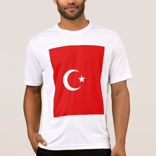 トルコの旗 Tシャツ (正面)