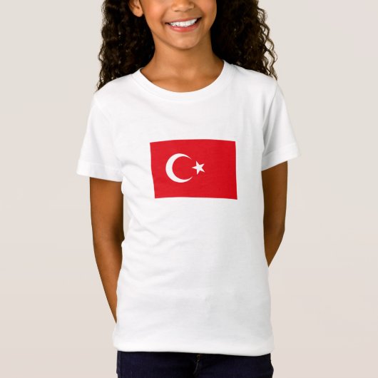 トルコの旗 Tシャツ (正面)