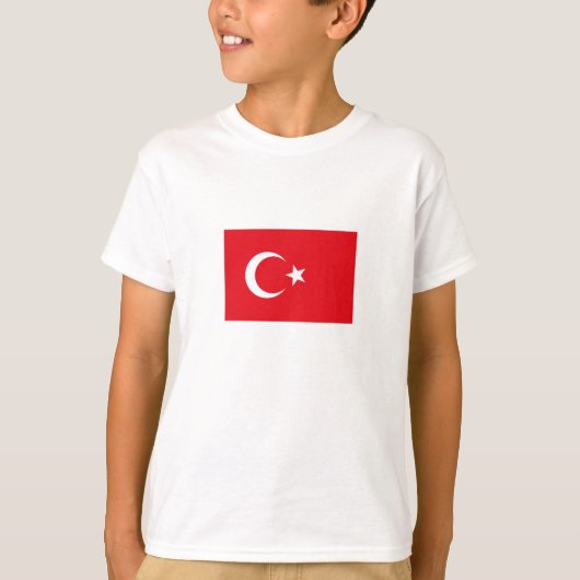 トルコの旗 Tシャツ (正面)