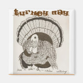 トルコの日の磁石 マグネット (正面)