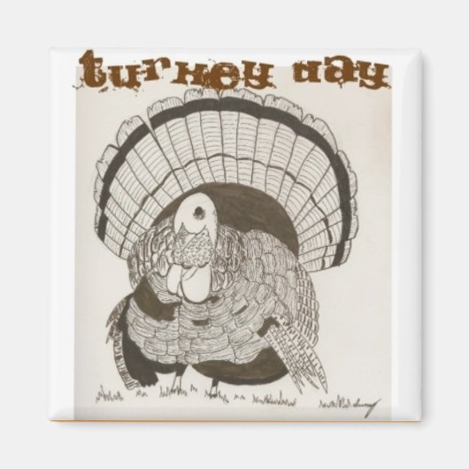 トルコの日の磁石 マグネット (正面)