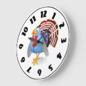 トルコの時計 ラージ壁時計 (傾斜)