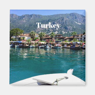 トルコの海岸沿いの町 マグネット