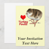 トルコの湿布が大好き！ 招待状 (正面/裏面)