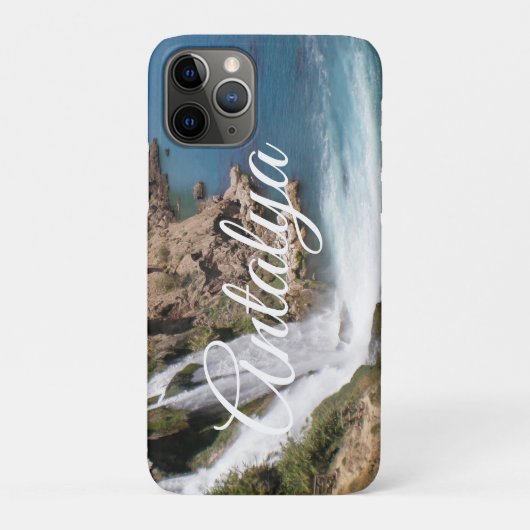 トルコの滝Dudenアンタルヤ Case-Mate iPhoneケース (裏)