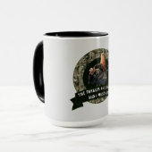 トルコの狩りのカムフラージュのマグ マグカップ (正面左)