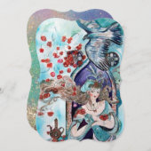 トルコの童話 ティールブルー ゴールドスパークル (正面/裏面)