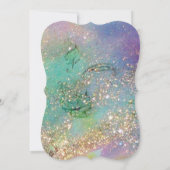 トルコの童話 ティールブルー ゴールドスパークル (裏面)