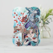 トルコの童話 ティールブルー ゴールドスパークル (スタンド正面)