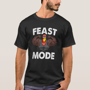 トルコの筋肉に饗宴モード感謝家族ディ Tシャツ
