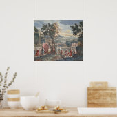 トルコの結婚行列， 1712年–13 ポスター (キッチン)