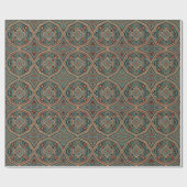 トルコの美しい古いパターンコレクシモダンョン ラッピングペーパー (フラット)