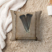 トルコの羽のクイル クッション (ブランケット)