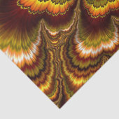 トルコの羽のフラクタル 薄葉紙 (詳細)