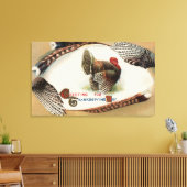 トルコの羽 キャンバスプリント (インサイチュ (リビング))