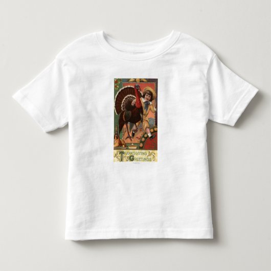 トルコの腕のまわりにを持つ少年 トドラーTシャツ (正面)