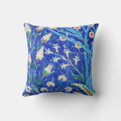 トルコの花のタイル クッション (裏面)