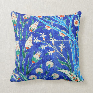 トルコの花のタイル クッション