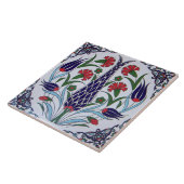 トルコの花のデザインの陶磁器の写真のタイル タイル (側面)