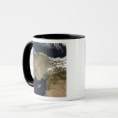 トルコの衛星観測 マグカップ (正面左)