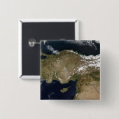 トルコの衛星観測 缶バッジ (正面&裏面)