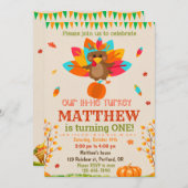 トルコの誕生日の招待トルコの招待ボーイ 招待状 (正面/裏面)