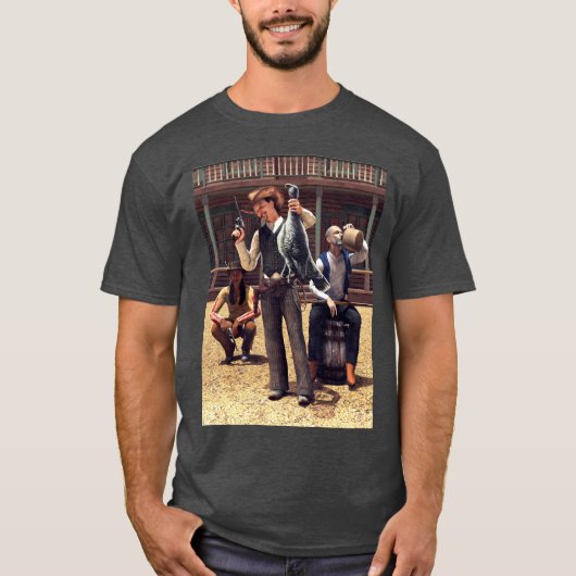 トルコの路上強盗の集団 Tシャツ (正面)