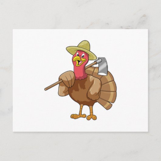 トルコの農夫 ポストカード (正面)