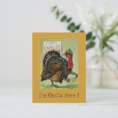 トルコの連続した遠くにな感謝祭の郵便はがき シーズンポストカード (スタンド正面)