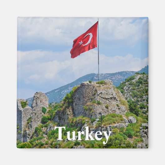 トルコの遺跡 マグネット (正面)
