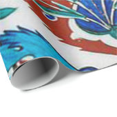 トルコの陶器の花 ラッピングペーパー (ロールコーナー)