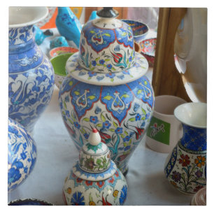 トルコの陶芸家 タイル