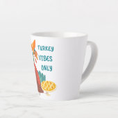 トルコのVibesのみ カフェラテマグ (右アングル)