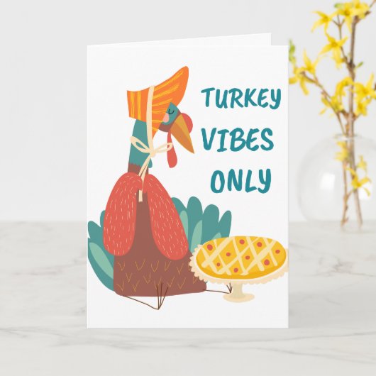 トルコのVibesのみ カード (黄色い花)