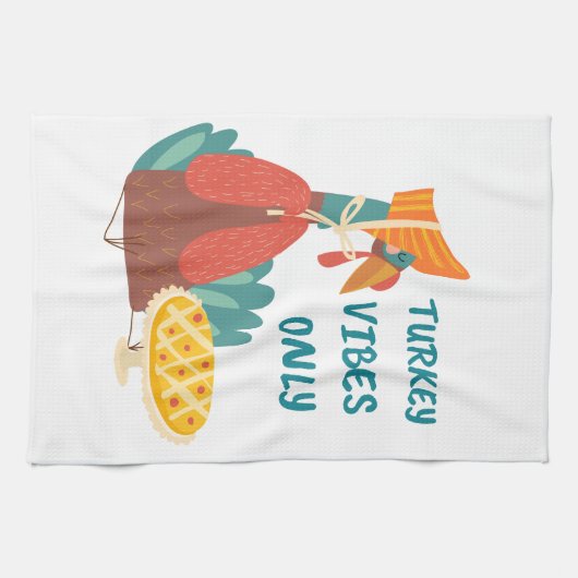 トルコのVibesのみ キッチンタオル (横)