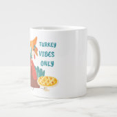 トルコのVibesのみ ジャンボコーヒーマグカップ (正面右)